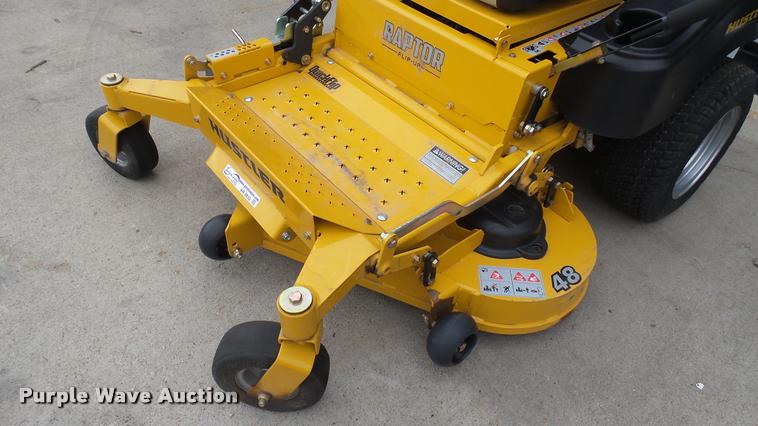 image for item AR9832 2015 Hustler Raptor Flip-Up 933614 ZTR lawn mower