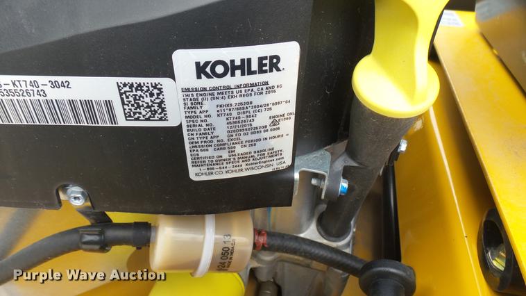 image for item AR9833 2015 Hustler Raptor Flip-Up 933614 ZTR lawn mower