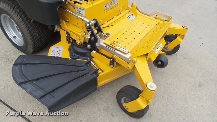 image for item AR9833 2015 Hustler Raptor Flip-Up 933614 ZTR lawn mower
