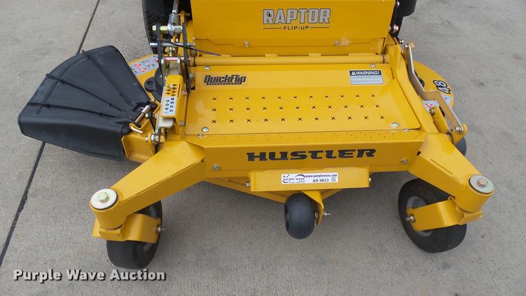 image for item AR9833 2015 Hustler Raptor Flip-Up 933614 ZTR lawn mower