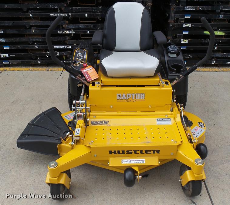 image for item AR9834 2016 Hustler Raptor Flip-Up 933614 ZTR lawn mower