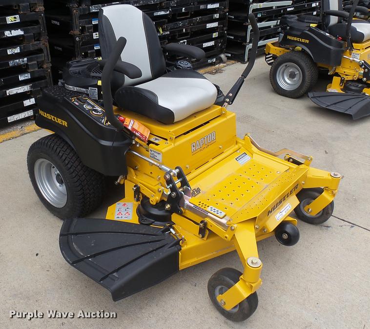 image for item AR9834 2016 Hustler Raptor Flip-Up 933614 ZTR lawn mower