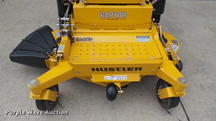 image for item AR9834 2016 Hustler Raptor Flip-Up 933614 ZTR lawn mower