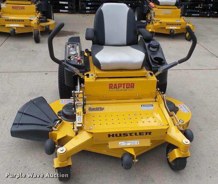 image for item AR9835 2015 Hustler Raptor Flip-Up 933622 ZTR lawn mower