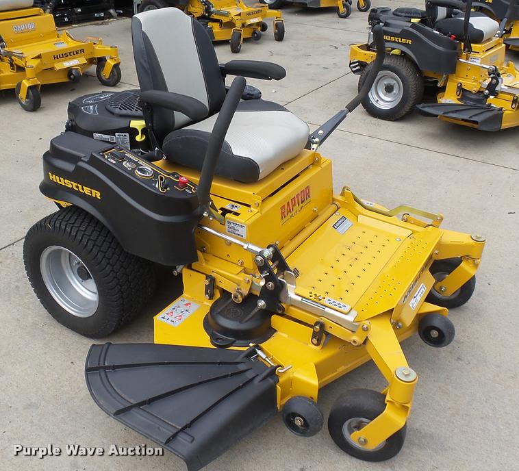 image for item AR9835 2015 Hustler Raptor Flip-Up 933622 ZTR lawn mower