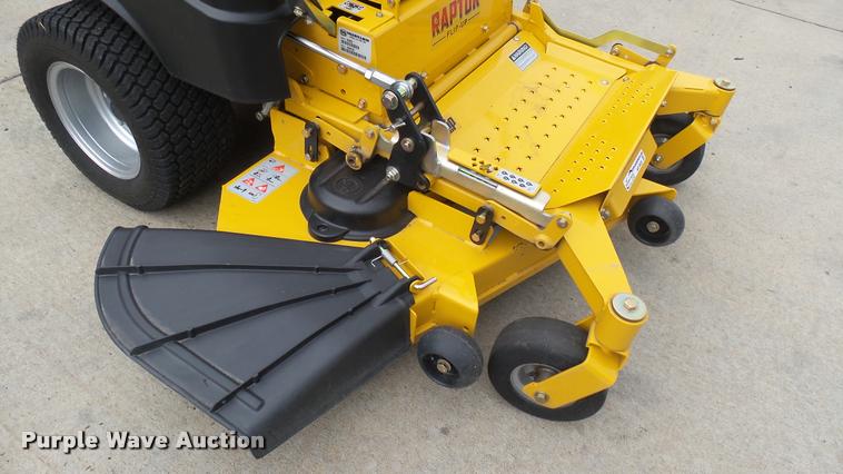 image for item AR9835 2015 Hustler Raptor Flip-Up 933622 ZTR lawn mower