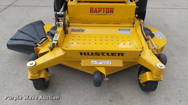 image for item AR9835 2015 Hustler Raptor Flip-Up 933622 ZTR lawn mower