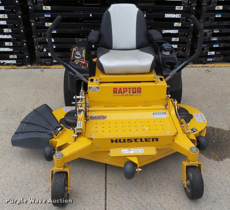image for item AR9836 2015 Hustler Raptor Flip-Up 933622 ZTR lawn mower