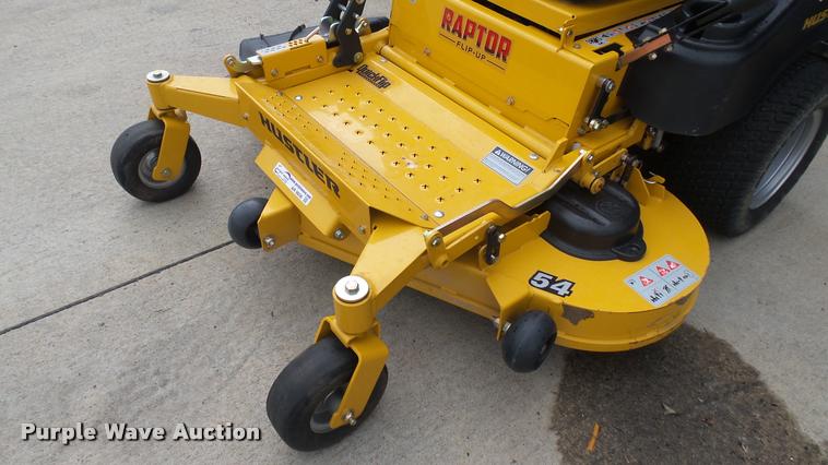 image for item AR9836 2015 Hustler Raptor Flip-Up 933622 ZTR lawn mower