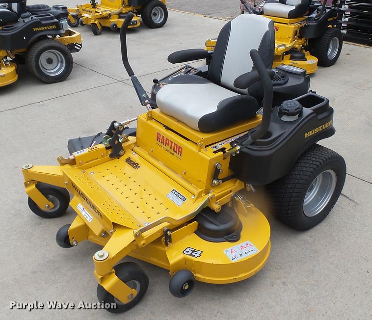 image for item AR9837 2015 Hustler Raptor Flip-Up 933622 ZTR lawn mower