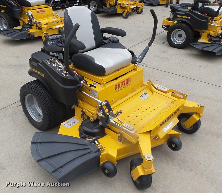 image for item AR9837 2015 Hustler Raptor Flip-Up 933622 ZTR lawn mower