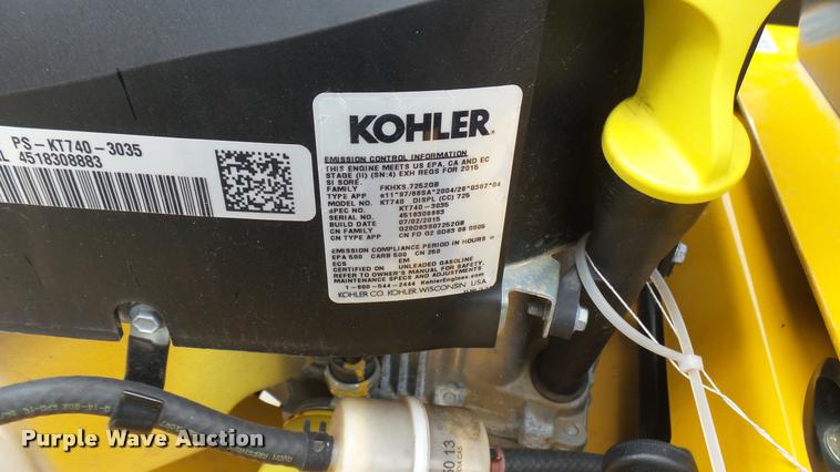 image for item AR9837 2015 Hustler Raptor Flip-Up 933622 ZTR lawn mower