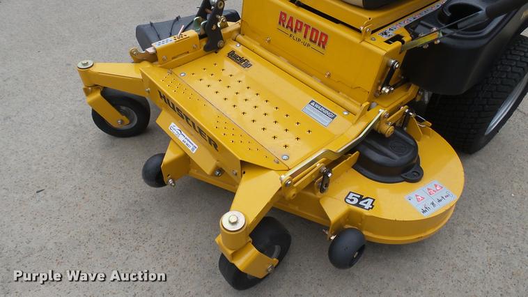 image for item AR9837 2015 Hustler Raptor Flip-Up 933622 ZTR lawn mower
