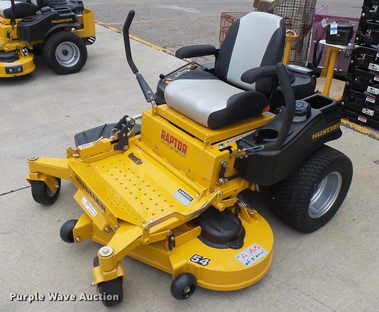 image for item AR9838 2015 Hustler Raptor Flip-Up 933622 ZTR lawn mower