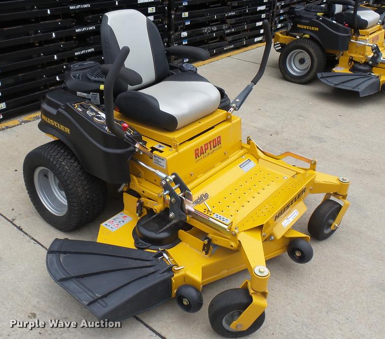 image for item AR9838 2015 Hustler Raptor Flip-Up 933622 ZTR lawn mower