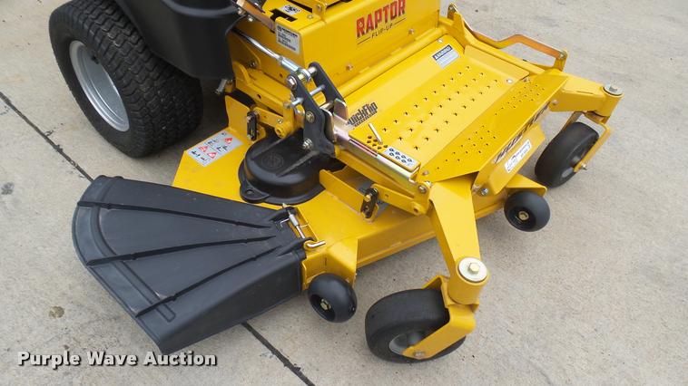 image for item AR9838 2015 Hustler Raptor Flip-Up 933622 ZTR lawn mower
