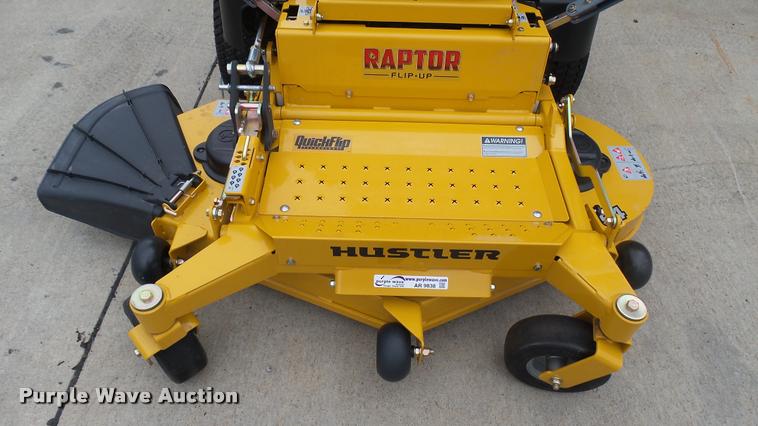 image for item AR9838 2015 Hustler Raptor Flip-Up 933622 ZTR lawn mower