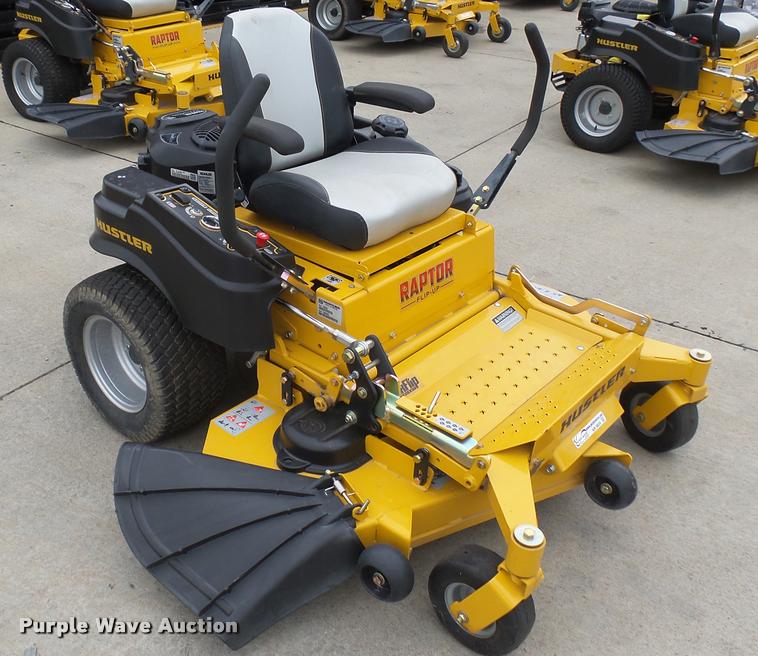 image for item AR9839 2015 Hustler Raptor Flip-Up 933622 ZTR lawn mower