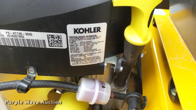 image for item AR9839 2015 Hustler Raptor Flip-Up 933622 ZTR lawn mower