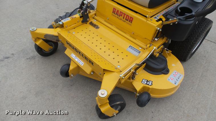 image for item AR9839 2015 Hustler Raptor Flip-Up 933622 ZTR lawn mower