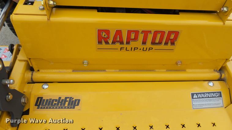 image for item AR9839 2015 Hustler Raptor Flip-Up 933622 ZTR lawn mower