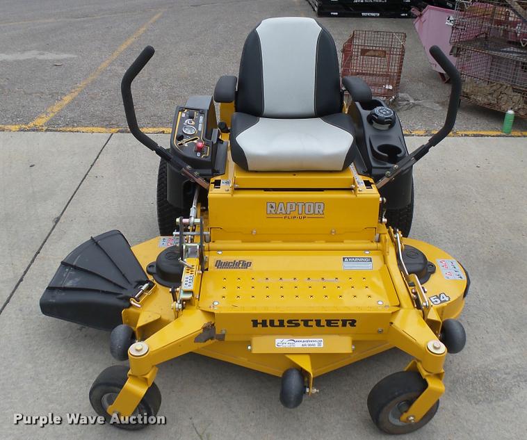 image for item AR9840 2015 Hustler Raptor Flip-Up 933622 ZTR lawn mower