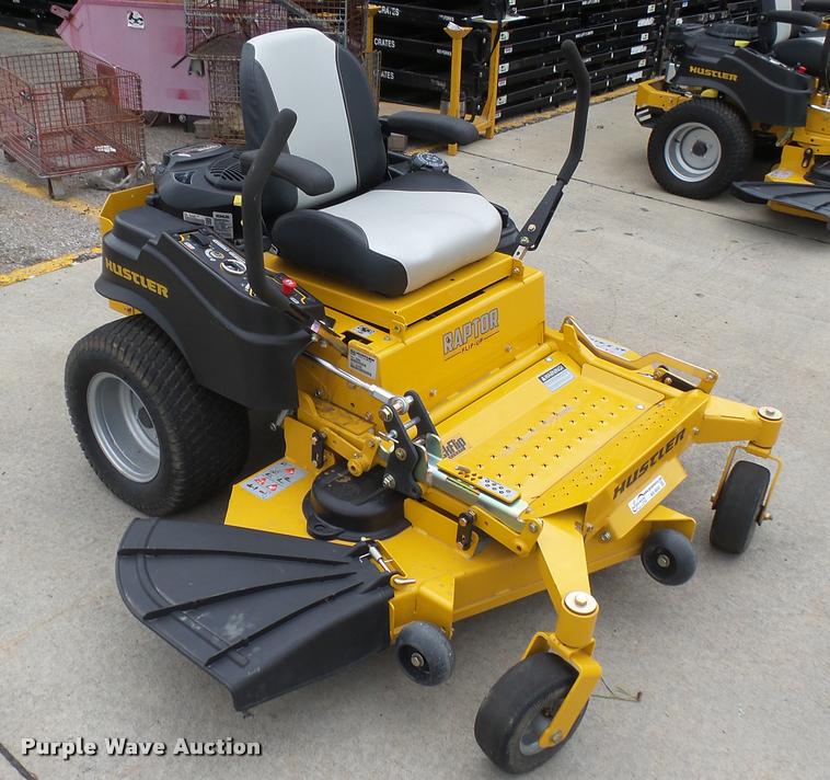 image for item AR9840 2015 Hustler Raptor Flip-Up 933622 ZTR lawn mower