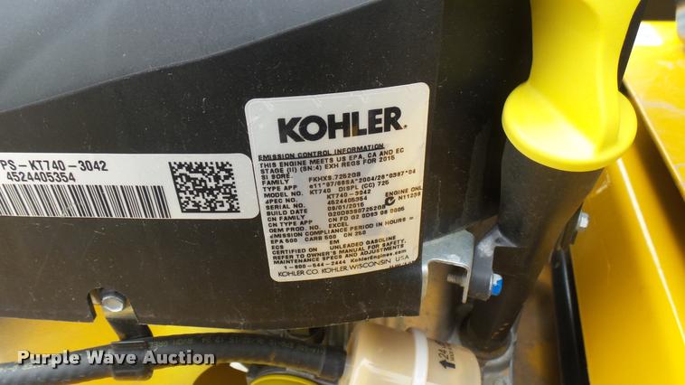 image for item AR9840 2015 Hustler Raptor Flip-Up 933622 ZTR lawn mower