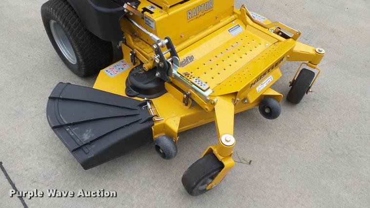 image for item AR9840 2015 Hustler Raptor Flip-Up 933622 ZTR lawn mower