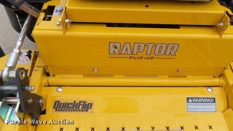 image for item AR9840 2015 Hustler Raptor Flip-Up 933622 ZTR lawn mower