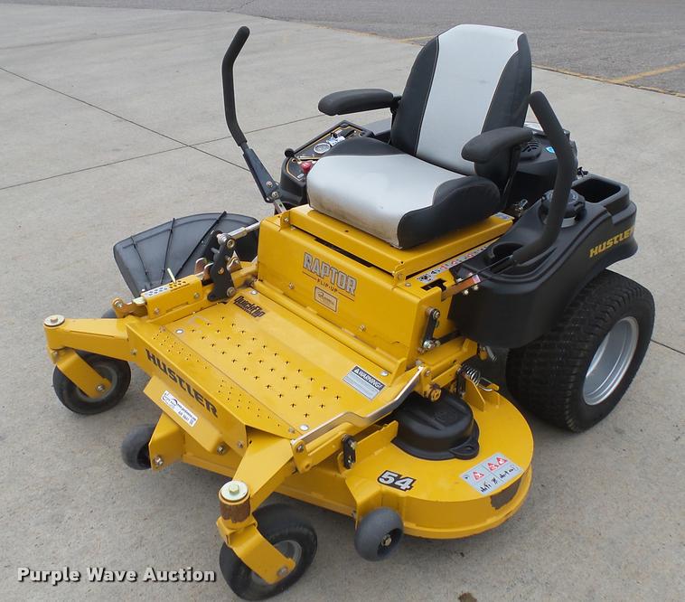 image for item AR9841 2015 Hustler Raptor Flip-Up 933622 ZTR lawn mower