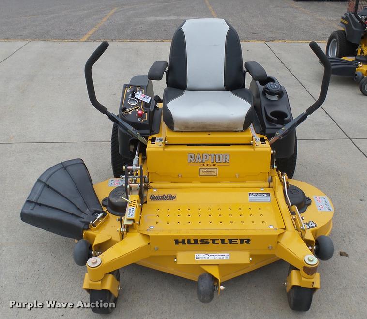 image for item AR9841 2015 Hustler Raptor Flip-Up 933622 ZTR lawn mower