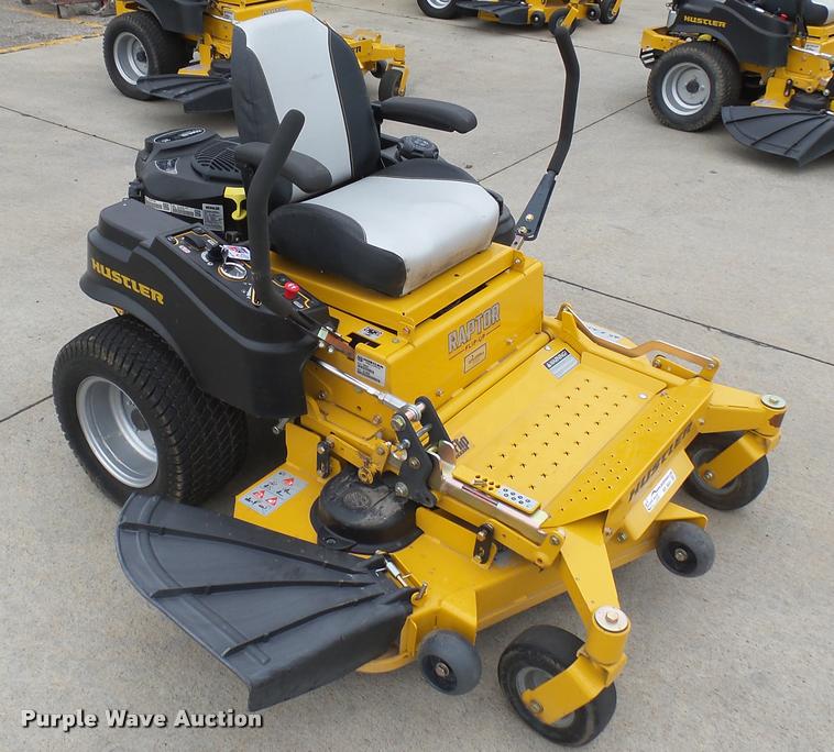 image for item AR9841 2015 Hustler Raptor Flip-Up 933622 ZTR lawn mower