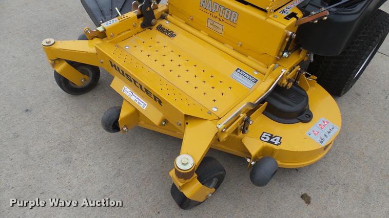 image for item AR9841 2015 Hustler Raptor Flip-Up 933622 ZTR lawn mower