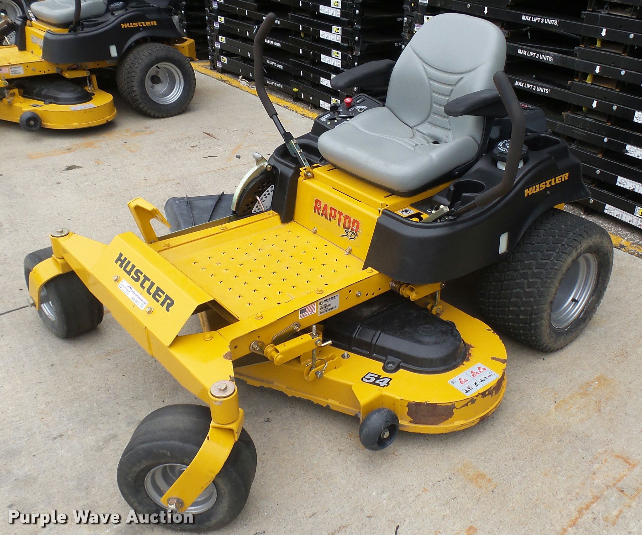 Hustler Raptor Limited ZTR Lawn Mower In Chanute KS Item 55 OFF