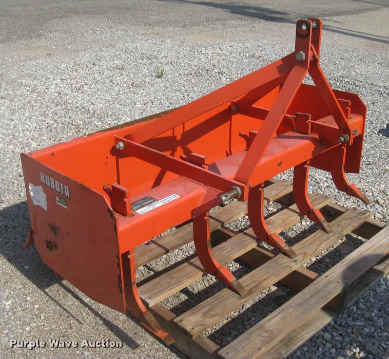 Kubota 7554 box blade in Wichita, KS Item AR9844 sold Purple Wave