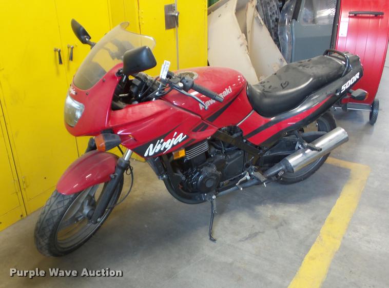 image for item BI9670 2002 Kawasaki Ninja 500R motorcycle