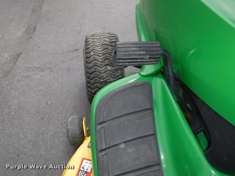 image for item BY9750 John Deere LT160 riding lawn mower