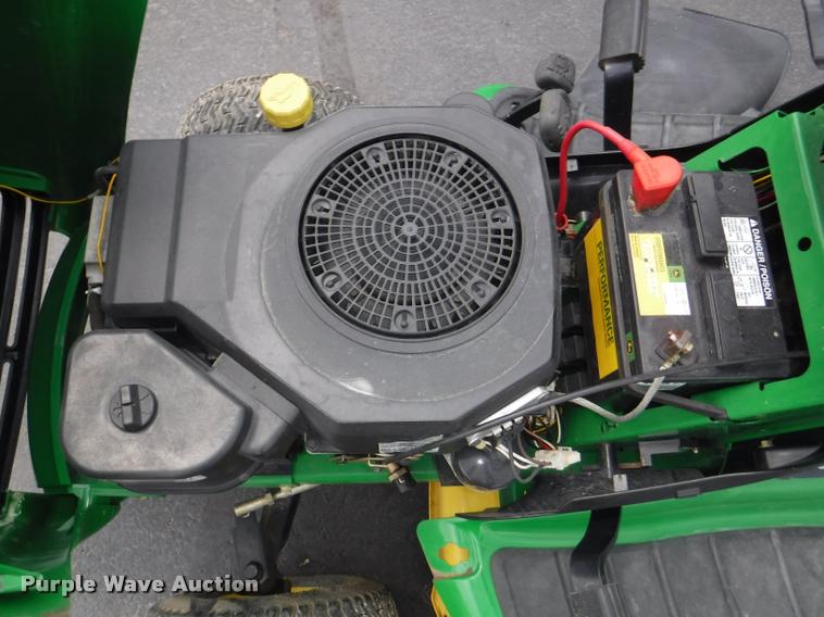 image for item BY9750 John Deere LT160 riding lawn mower