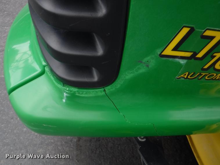 image for item BY9750 John Deere LT160 riding lawn mower