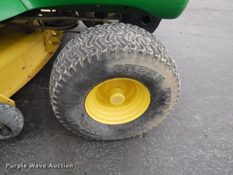 image for item BY9750 John Deere LT160 riding lawn mower