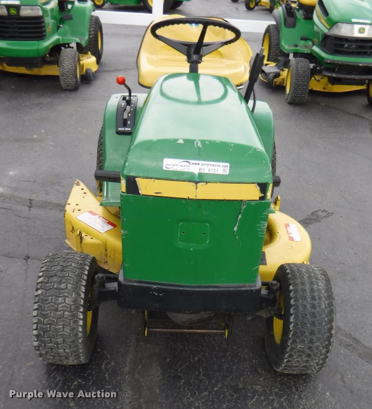 image for item BY9751 John Deere 111 riding lawn mower