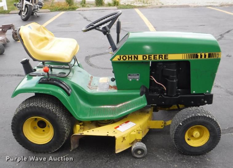 image for item BY9751 John Deere 111 riding lawn mower