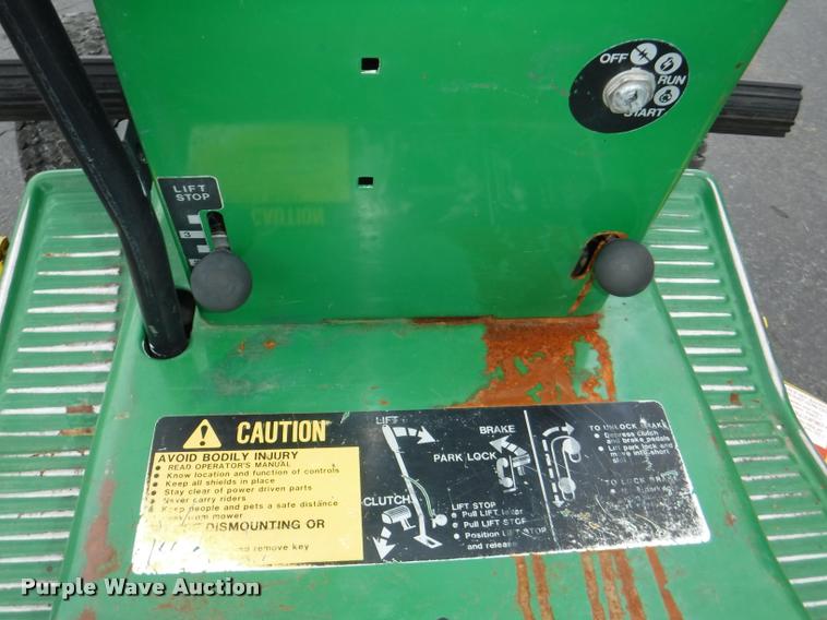 image for item BY9751 John Deere 111 riding lawn mower