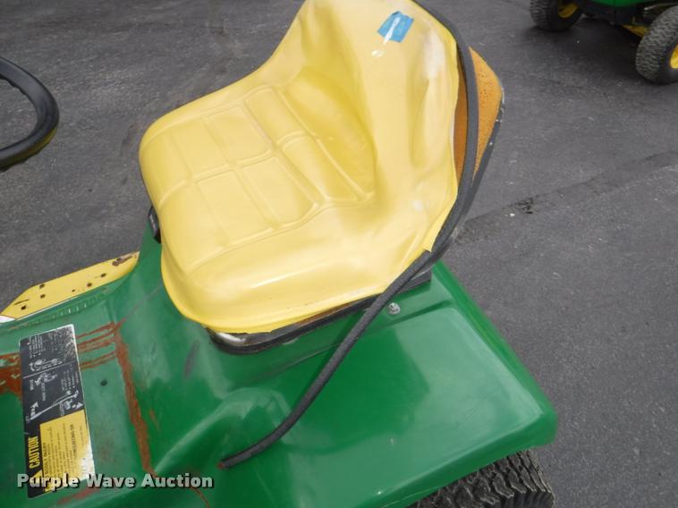image for item BY9751 John Deere 111 riding lawn mower
