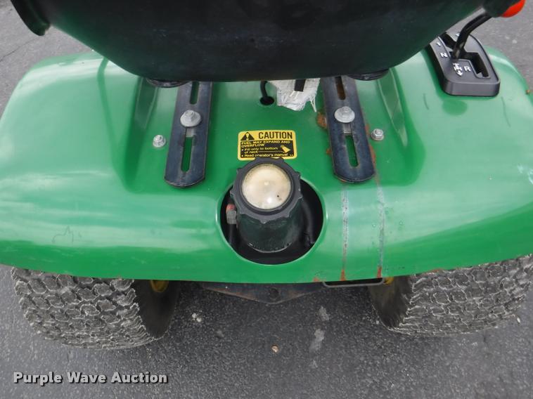 image for item BY9751 John Deere 111 riding lawn mower