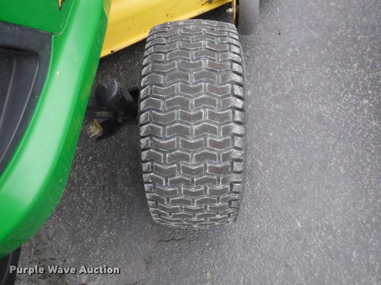 image for item BY9752 John Deere LA140 riding lawn mower