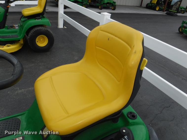 image for item BY9752 John Deere LA140 riding lawn mower