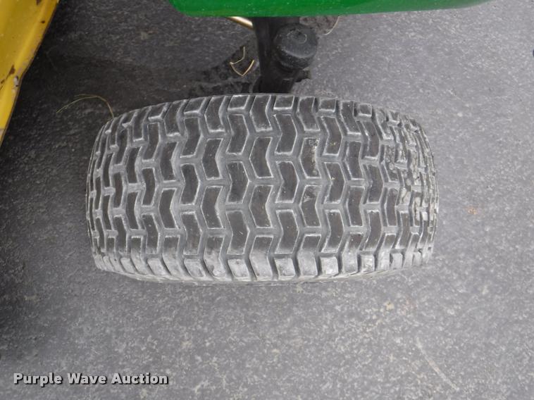 image for item BY9752 John Deere LA140 riding lawn mower