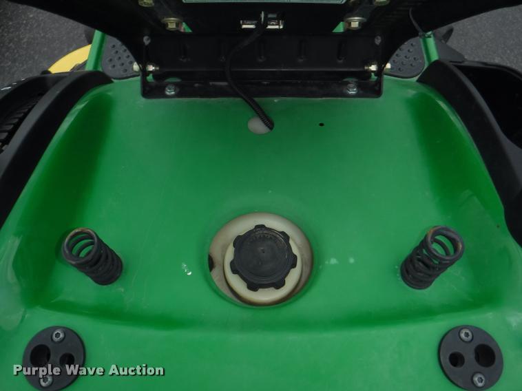 image for item BY9752 John Deere LA140 riding lawn mower